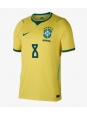 Moške Nogometnih dresov Brazilija Bruno Guimaraes #8 Domači SP 2026 Kratki rokavi